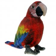 Barwne Zoo: Maskotka Papuga Ara żółtoskrzydła 20cm (93299)