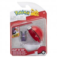 Pokemon - figurka+kula - Clip'n'go - Morpeko (Hangry Mode) + Poke Ball (38207)