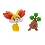 Pokemon - komplet 2 figurek - 48091 Fennekin + Bonsly
