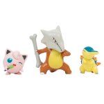 Pokemon - komplet 3 figurek - Marowak, Cyndaquil i Jigglypuff (39926)