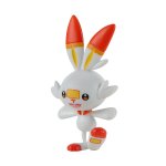Pokemon - zestaw - Pas, poke ball\'e i figurka Scorbunny (42629)