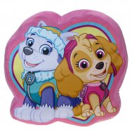 Psi Patrol - Poduszka dekoracyjna pluszowa - Everest i Skye (102118)