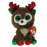 Pupilki (Ty Beanie Boos): renifer świąteczny Fudge 14/18cm