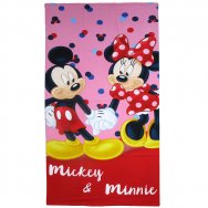 Ręcznik kąpielowy Myszka Minnie i Mickey (339588) 140cm x 70cm