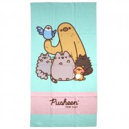 Ręcznik kąpielowy, plażowy Kot Pusheen (rodzina i przyjaciele) (04444)