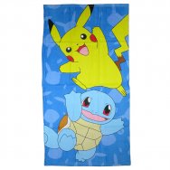 Ręcznik kąpielowy Pokemon (873727) Pikachu i Squirtle