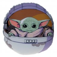 Star Wars (The Mandalorian) - okrągła pluszowa poduszka Baby Yoda (Grogu) (032541)
