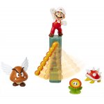 Super Mario: Lava Castle Diorama Set: figurki + tekturowe tło (40015)