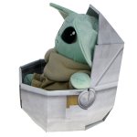 The Mandalorian: maskotka baby Yoda w (kartoniku) kołysce 25cm (75779)