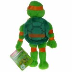 Wojownicze żółwie ninja - maskotka żółw Michelangelo 20cm (34959)