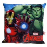 Avengers: Iron Man i Hulk  - miękka poduszka dekoracyjna (460869)
