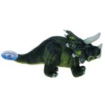 Barwne Prehistoryczne Zoo: Maskotka dinozaur Triceratops 34cm (93287)