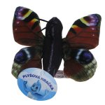 Barwne Zoo: Maskotka Motyl (Rusałka pawik) 13cm x 13cm (900257)