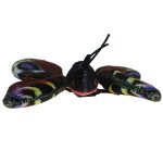 Barwne Zoo: Maskotka Motyl (Rusałka pawik) 13cm x 13cm (900257)