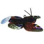 Barwne Zoo: Maskotka Motyl (Rusałka pawik) 13cm x 13cm (900257)