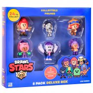 Brawl Stars - komplet ośmiu figurek (A) Deluxe Box BRW2070