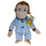 Ciekawski George: maskotka małpka George w piżamce 28/22cm (760021314)