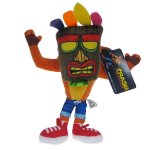 Crash Bandicoot: Maskotka Crash Bandicoot w masce AKU AKU 20cm (1457)