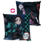 Demon Slayer (Miecz zabójcy demonów) - miękka poduszka dekoracyjna dwustronna (605576)