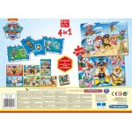 EduKit 4w1: 2 x Puzzle, kostki, skojarzenia: Psi Patrol (Paw Patrol) (18097)