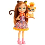 Enchantimals - lalka Cherish Cheetah + zwierzątko FJJ20