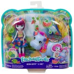 Enchantimals - lalka Hedda Hippo + duże zwierzę hipopotam Lake (GFN56)