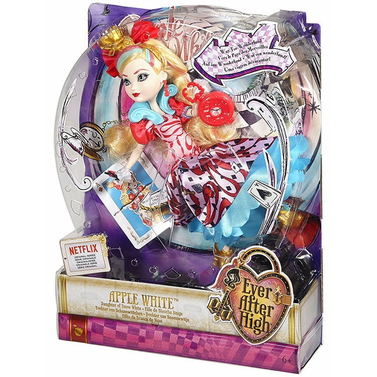 Ever After High W Krainie Czarów Ever After High - W Krainie Czarów - lalka Apple White CJF42