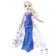 Frozen: Kraina Lodu - lalka z serii Zorza Polarna - Elsa i bałwanki B9201
