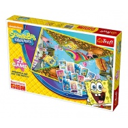 Gra Planszowa: Spongebob 2w1 - Ananasowa twórczość i Zjedz Burgera 01421
