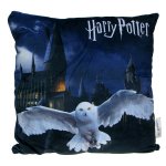 Harry Potter - miękka welurowa poduszka (036599) Hedwiga i Hogwart