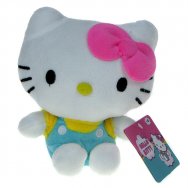 Hello Kitty - maskotka kotka Kitty 16cm (zielona)
