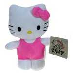 Hello Kitty - maskotka kotka Kitty 24cm (różowa) (085555)