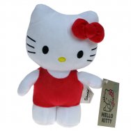 Hello Kitty - maskotka kotka Kitty 24cm (czerwona) (085531)