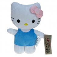 Hello Kitty - maskotka kotka Kitty 24cm (niebieska) (085548)