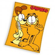 Koc pluszowy Garfield (045126) Garfield i Oddie 150cm x 200cm
