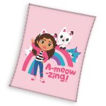 Koc pluszowy Koci Domek Gabi: Gabi i przyjaciele (045119)130cm x 160cm