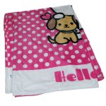 Koc pluszowy Kotka Hello Kitty (594364) 130cm x 170cm