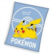 Koc pluszowy Pokemony (086877) 110cm x 140cm Pokemon Pikachu