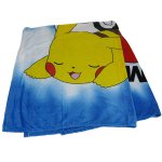 Koc pluszowy Pokemony (086983) 130cm x 160cm Pokemon Pikachu