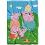 Koc pluszowy Świnka Peppa (594272) 150cm x 200cm