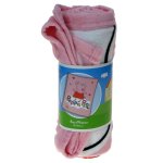 Koc pluszowy Świnka Peppa (594265) 110cm x 140cm