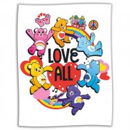 Koc pluszowy Troskliwe Misie (008411) 150cm x 200cm (Care Bears)