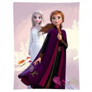 Koc polarowy Frozen II : Kraina Lodu II - siostry Anna i Elsa (984961)