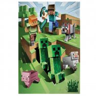 Koc polarowy Minecraft: 100cm x 150cm (604562)