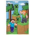 Koc polarowy Minecraft: 100cm x 150cm (604579)