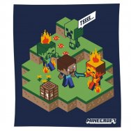 Koc polarowy Minecraft: 100cm x 140cm (072495)