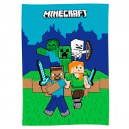 Koc polarowy Minecraft: 100cm x 140cm (315193)