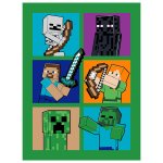 Koc polarowy Minecraft: 150cm x 200cm (580046)