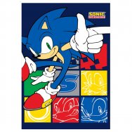 Koc polarowy: Sonic the Hedgehog (934150) 100x140cm