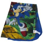 Koc polarowy Sonic the Hedgehog: 100cm x 150cm (36778) Sonic, Tails i Knuckles
